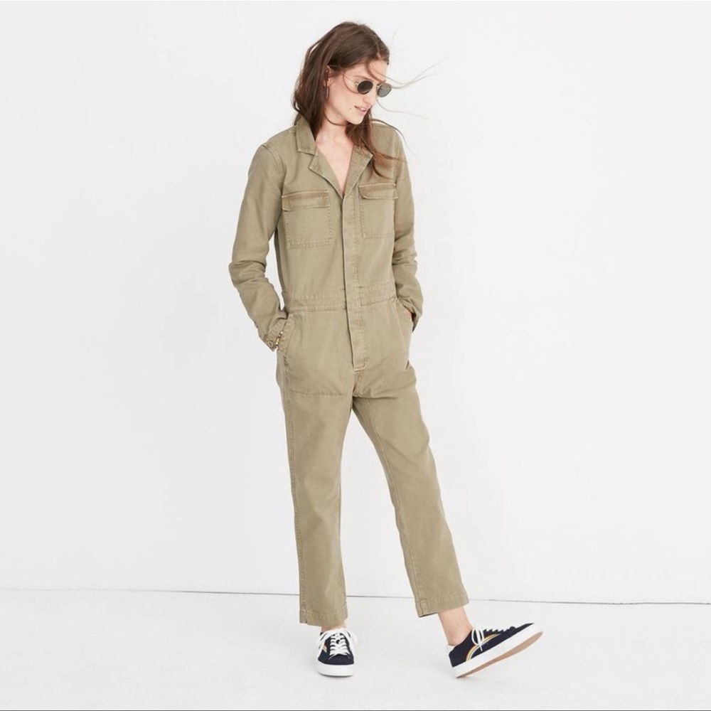 Madewell signature coverall jumpsuit XS NWT